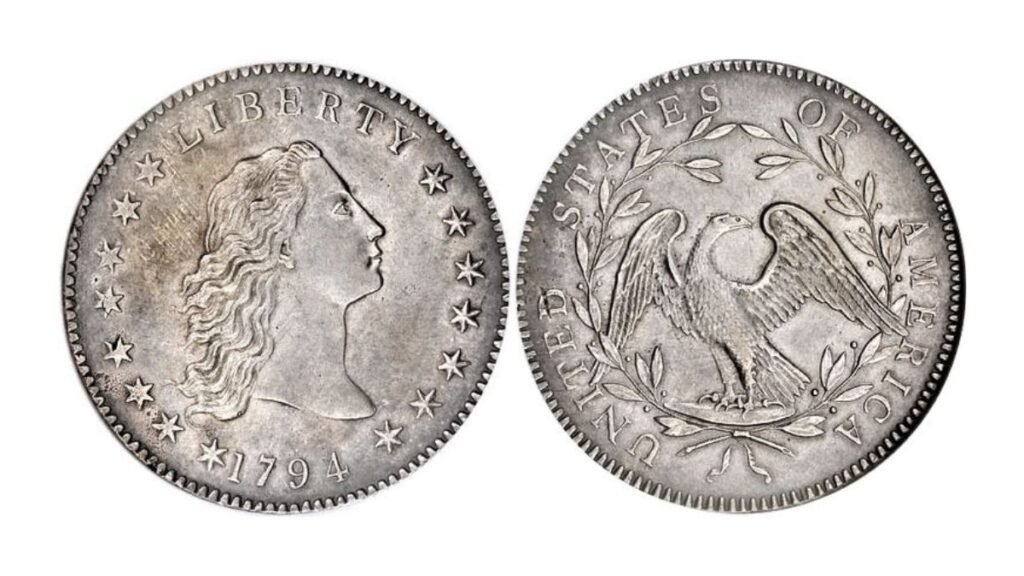 1794 Flowing Hair Silver Dollar