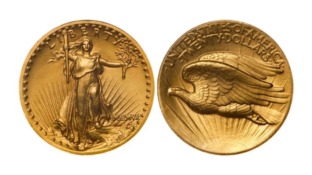1907 Ultra High Relief Double Eagle